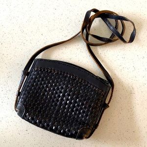 Vintage handmade crossbody bag